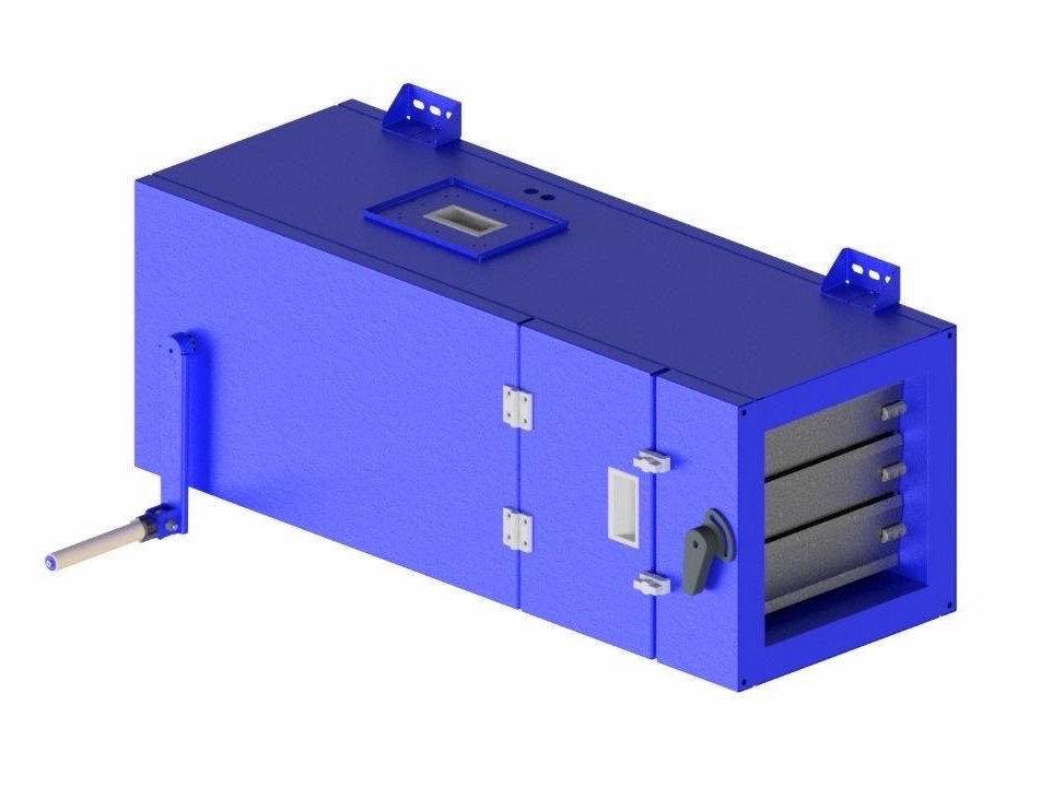 Рендер вентиляційної системи AIRSAFE N-Emf
